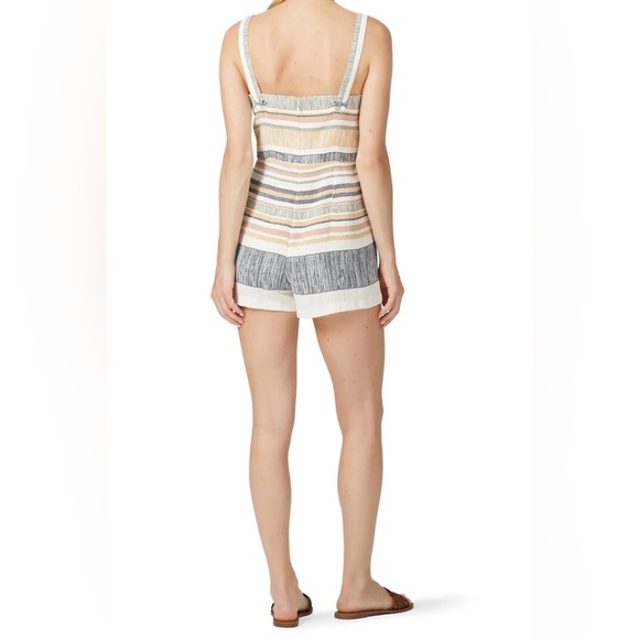 Slate & Willow - Annie Romper multistriped jacquard romper - Picture 4 of 4